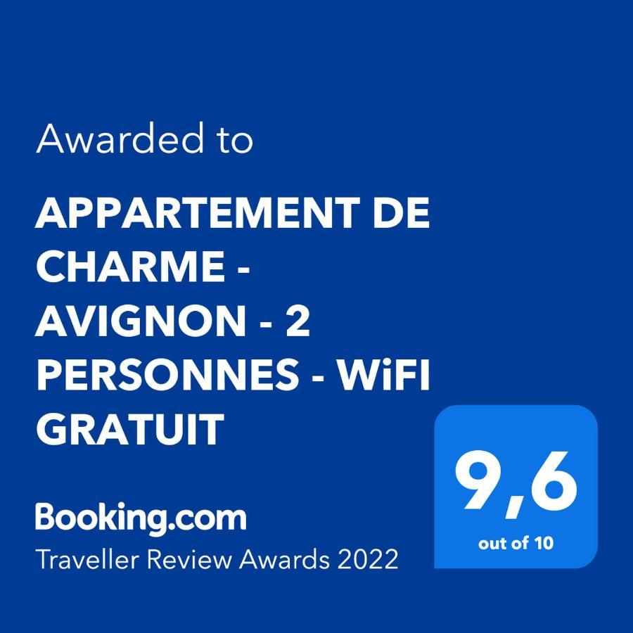 Appartement De Charme - Vue Sur Remparts - Wifi Gratuit - Parking Payant A Proximite Avignon Bagian luar foto
